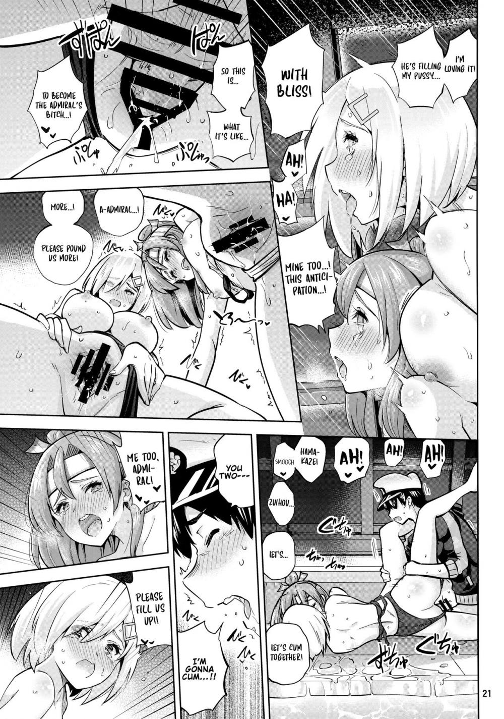 Hentai Manga Comic-Zuihou and Hamakaze in Racing Swimsuits-Read-23